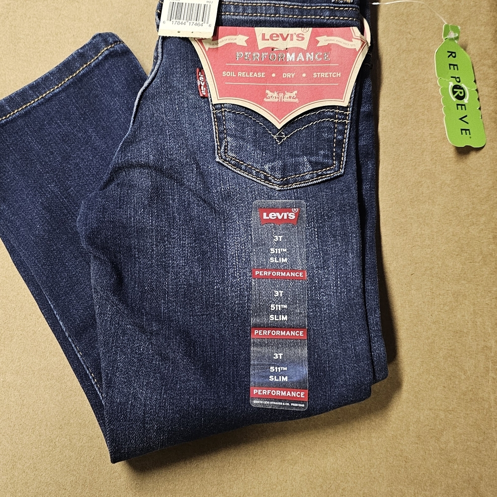 Levi's Dark Blue Performance Jeans